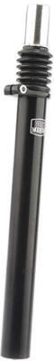 Verende Zadelpen Post Moderne - Ø27,2 mm - zwart - 350 mm - kaars