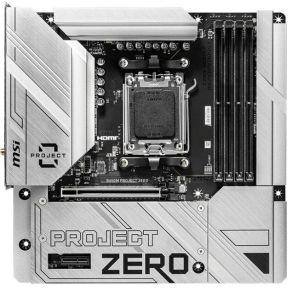 MSI B650M PROJECT ZERO moederbord AMD B650 Socket AM5 micro ATX