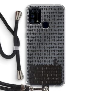Crazy shapes: Samsung Galaxy M31 Transparant Hoesje met koord