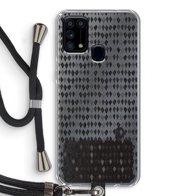 Crazy shapes: Samsung Galaxy M31 Transparant Hoesje met koord