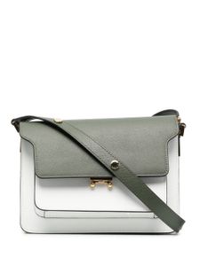 Marni sac porté épaule Trunk - Vert