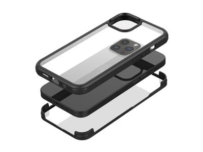 Mobilize Mobilize Tempered Glass 360 Protection Case Apple iPhone 14 Pro Max Black