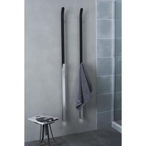 Instamat Elektrische handdoekradiator serie Arc 170 cm 34W geborsteld soft zwart
