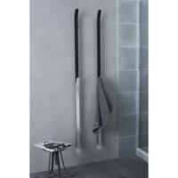 Instamat Elektrische handdoekradiator serie Arc 170 cm 34W geborsteld soft zwart