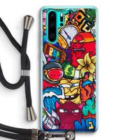 No Rules: Huawei P30 Pro Transparant Hoesje met koord
