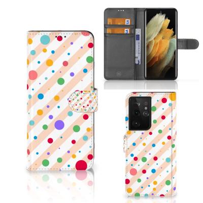 Samsung Galaxy S21 Ultra | Telefoon Hoesje | Dots