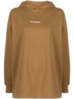 Acne Studios hoodie à logo imprimé - Marron