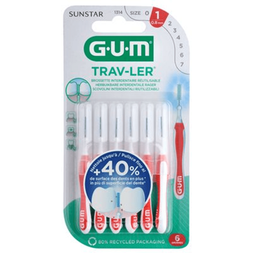 GUM TravLer ISO 1 0.8 mm 1 Stuk bij Jumbo