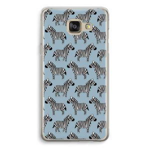 Zebra: Samsung Galaxy A5 (2016) Transparant Hoesje