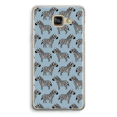 Zebra: Samsung Galaxy A5 (2016) Transparant Hoesje