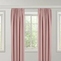 Gordijnen Verduisterend & Isolerend - Ringen - Oud Roze 250x300 Cm - - Dekbed-Discounter.nl