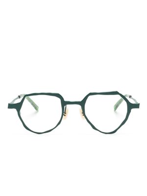 Masahiro Maruyama lunettes de vue à monture géométrique - Vert