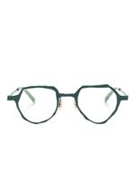 Masahiro Maruyama lunettes de vue à monture géométrique - Vert