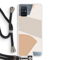 Formo: Samsung Galaxy A71 Transparant Hoesje met koord