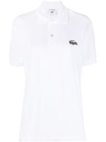 Lacoste polo à patch logo - Blanc