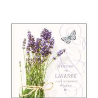 Ambiente Servet 25cm Bunch Of Lavender Ambiente Servet 25cm Bunch Of Lavender