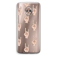 Rock: Motorola Moto G6 Transparant Hoesje
