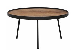 DTP Home Salontafel 'Saturnus' Teakhout, 60cm, kleur Naturel