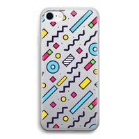 8-bit N°8: iPhone SE 2020 Transparant Hoesje