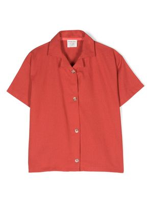 Studio Clay chemise Air en lin - Rouge
