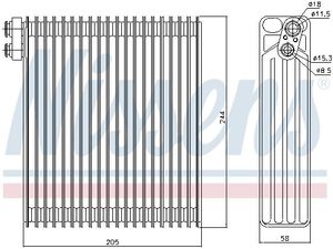 Evaporator 92302