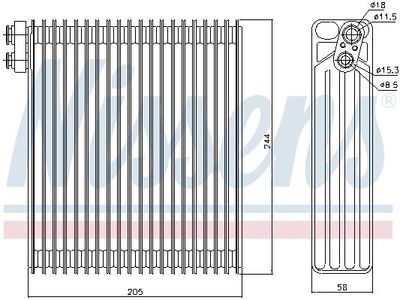 Evaporator 92302