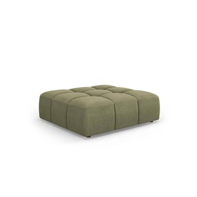 Haluta - Poef - Fransessa - 96x96x38cm - Lichtgroen
