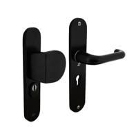 Intersteel VoordeurbeslagVurano PC 55mm kerntrekbeveiliging aluminium zwart - 0023.379629