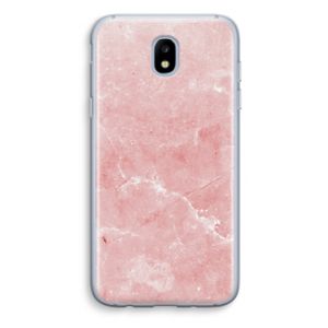 Roze marmer: Samsung Galaxy J5 (2017) Transparant Hoesje