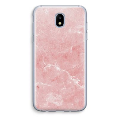 Roze marmer: Samsung Galaxy J5 (2017) Transparant Hoesje