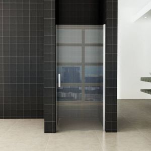 Nisdeur Eco Met Profiel 800X1950 6 mm Aqua Splash