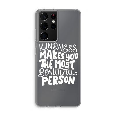 The prettiest: Samsung Galaxy S21 Ultra Transparant Hoesje