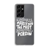 The prettiest: Samsung Galaxy S21 Ultra Transparant Hoesje