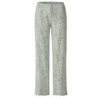 Pyjamabroek van bio-katoen met elastische tailleband, melisse-motief Maat: 36/38