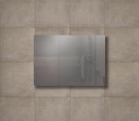 Badkamerspiegel Baseline | 90x70 cm | Rechthoekig  | Aluminium