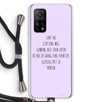 GSM: Xiaomi Mi 10T 5G Transparant Hoesje met koord