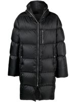 Moncler + Rick Owens doudoune Gimp à patch logo - Noir - thumbnail