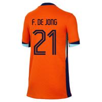 Nike Nederland F. de Jong 21 Thuisshirt 2024-2026 Kids - thumbnail