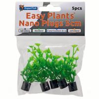 Superfish Easy Plants Nano Plug 5cm - Set van 5 Mini Aquariumplantjes voor Nano Aquaria