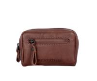 Spikes en Sparrow Sleuteletui / Wallet Portemonnee RFID Irwin Donker bruin