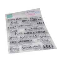 Marianne Design • clear stamps griezelgroetjes