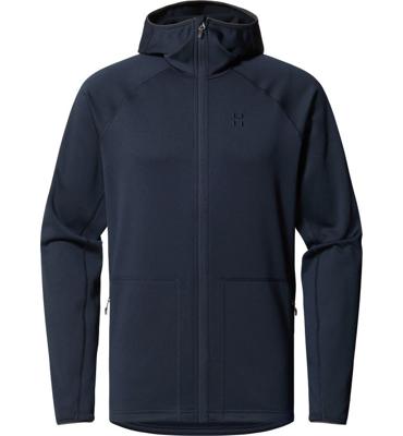 Haglofs Magma Mid Hood Fleece Heren Tarn Blue XXL