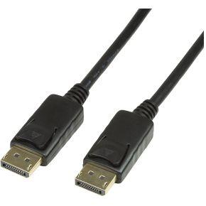 LogiLink CV0076 DisplayPort kabel 7,5 m Zwart