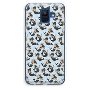 Zeemeermin: Samsung Galaxy A6 (2018) Transparant Hoesje