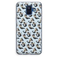 Zeemeermin: Samsung Galaxy A6 (2018) Transparant Hoesje
