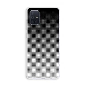 Musketon Halftone: Galaxy A71 Transparant Hoesje