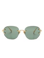 Linda Farrow lunettes de soleil Sandor à monture géométrique