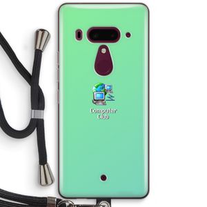 Win98: HTC U12+ Transparant Hoesje met koord