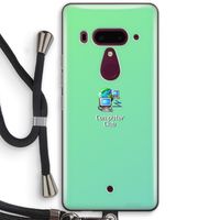 Win98: HTC U12+ Transparant Hoesje met koord