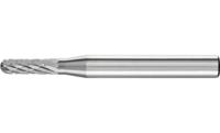 PFERD 21104946 Freesstift Wals Lengte 55 mm Afmeting, Ø 4 mm Werklengte 13 mm Schachtdiameter 6 mm - thumbnail